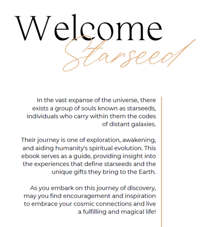 Soul Guide for Starseeds EBook: A Cosmic Guide to Awakening