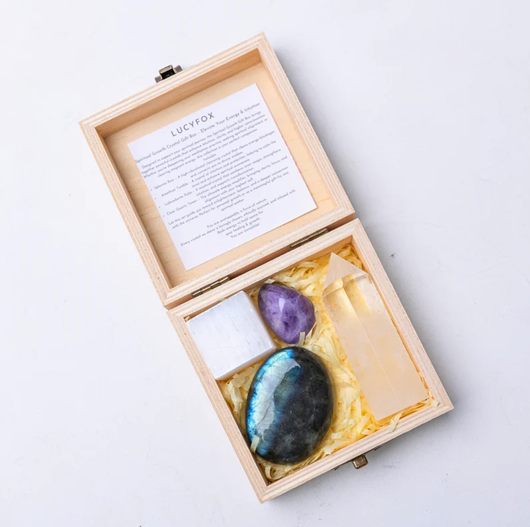 Spiritual Growth Crystal Gift Box – Elevate Your Energy & Intuition
